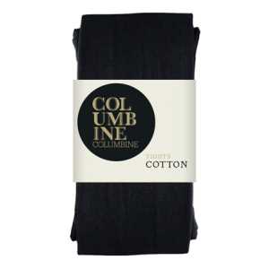 Columbine Cotton Tights Black