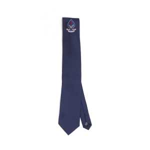 Queens High School Senior Tie Navy