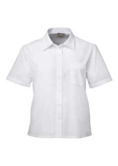 Queens High School SS Blouse White